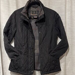 Barbour Black Quilted Jacket
